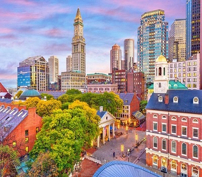 Boston to New York